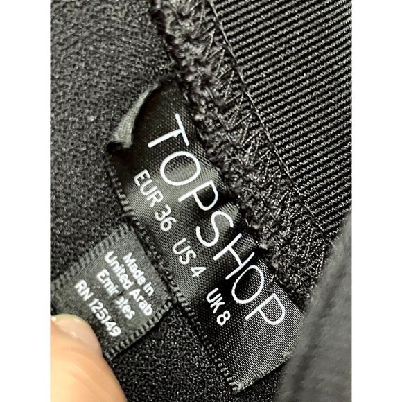 Budle Bottom Size 4 Topshop Skirt and Missguided Shorts - Picture 4 of 8